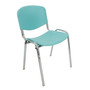 Konferenčná plastová stolička ISO CHROM - galéria #5