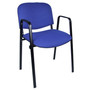 Konferenčná stolička ISO s područkami C8 – hnedá - galéria #11