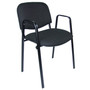 Konferenčná stolička ISO s područkami C38 – sivá - galéria #9