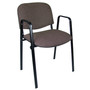 Konferenčná stolička ISO s područkami C51 – oranžová - galéria #7