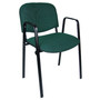 Konferenčná stolička ISO s područkami C51 – oranžová - galéria #5