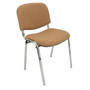 Konferenčná stolička ISO CHROM C24 – hnedá/béžová - galéria #12