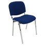 Konferenčná stolička ISO CHROM C29 – bordová - galéria #11