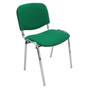Konferenčná stolička ISO CHROM C2 – červená - galéria #5