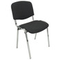 Konferenčná stolička ISO CHROM C4 – béžová/hnedá - galéria #4