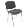 Konferenčná stolička ISO CHROM C24 – hnedá/béžová - galéria #2