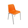 Konferenčná stolička Maxi hliník Oranžová