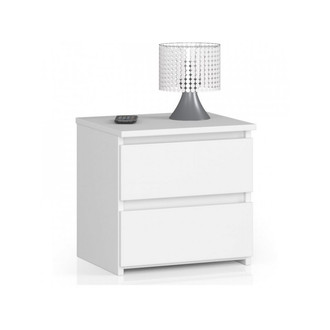 Nočný stolík CL2 - biela lesk