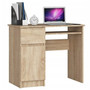 Počítačový stôl PIKSEL ľavá - dub sonoma