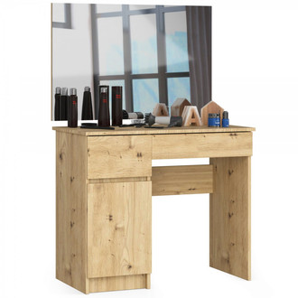 Toaletný stolík P-2/SL 900x600 ľavá - dub artisan
