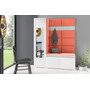 Predsieňová stena AMI 14 Biela Oranžová