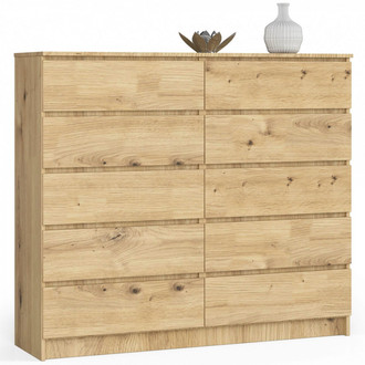 Komoda K120 10SZ - dub artisan