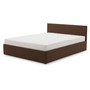 Čalúnená posteľ LEON s taštičkovým matracom rozmer 160x200 cm Tmavosivá - galéria #3
