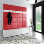 Predsieňová stena AMI 4 Červená Biela
