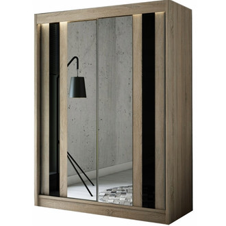 Kvalitná Šatníková Skriňa Como 150 cm