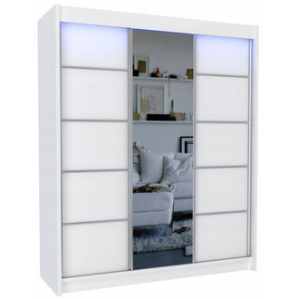 Kvalitná Šatníková Skriňa Makira 180 cm 