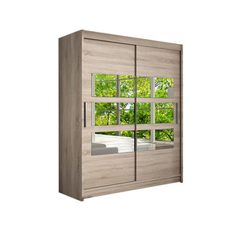 Veľká šatníková skriňa WESTA VII trufla šířka 150 cm