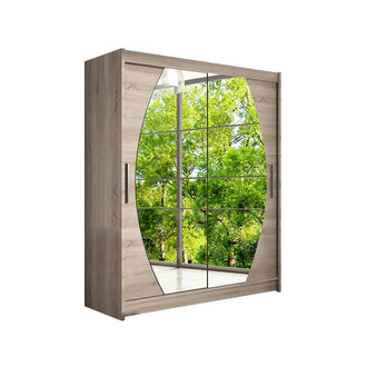 Veľká šatníková skriňa WESTA VIII trufla šírka 150 cm