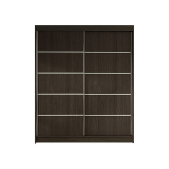 Šatníková skriňa LINO IV šírka 120 cm - čokoláda