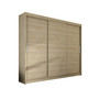 Veľká šatníková skriňa ASTON II dub sonoma šírka 250 cm