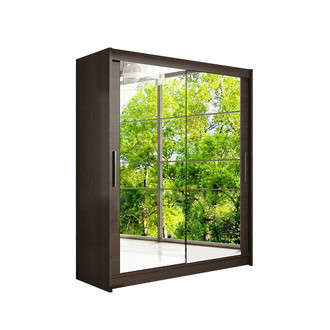 Veľká šatníková skriňa WESTA XI - Čokoláda