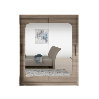 Veľká šatníková skriňa WESTA XII - Trufla