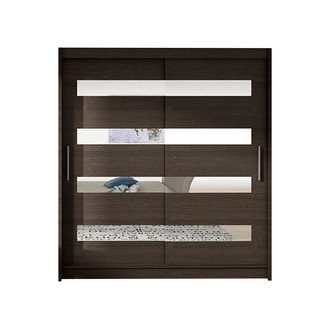 Veľká šatníková skriňa WESTA XIII - Čokoláda