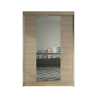 Šatníková skriňa LINO II šírka 120 cm - dub sonoma