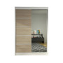 Šatníková skriňa LINO III šírka 120 cm - biela/dub sonoma
