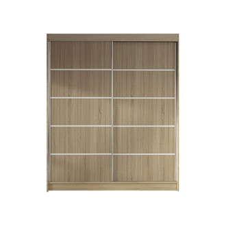 Šatníková skriňa LINO IV šírka 120 cm - dub sonoma