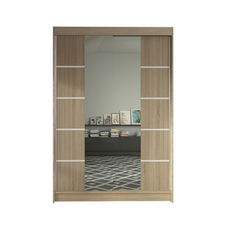 Šatníková skriňa LINO V šírka 120 cm - dub sonoma