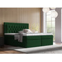 Posteľ 68 GITEGA 140x200 cm Tmavo zelená