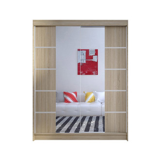 Šatníková skriňa CAMINO V šírka 150 cm - dub sonoma