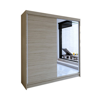 Šatníková skriňa TALIN I šírka 180 cm - dub sonoma