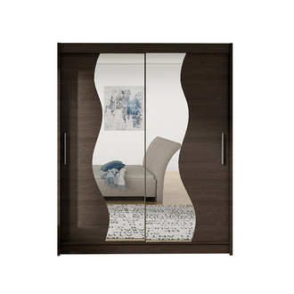 Veľká šatníková skriňa WESTA S - Čokoláda