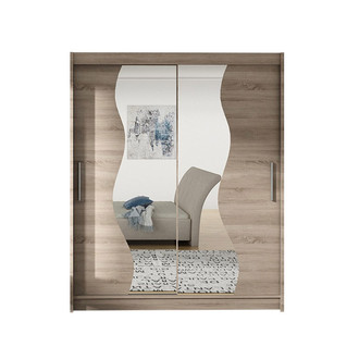 Veľká šatníková skriňa WESTA S - Trufla