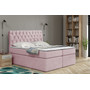 Posteľ 58 BISSAU 120x200 cm Ružová