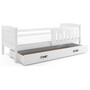 Detská posteľ KUBUS s úložným priestorom 90x200 cm - biela