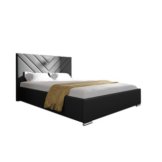 Posteľ ISAIAH 22 STANDARD 160x200 cm - strieborné nohy