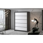 Veľká šatníková skriňa MILAN IV 150 cm - galéria #1