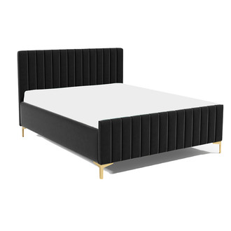Posteľ RUBY 25 STANDARD 180x200 cm - zlaté nohy