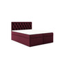 Posteľ 56 VIRGINIE 140x200 cm Červená 