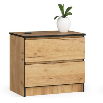 Nočný stolík K60 - dub craft