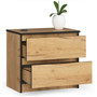 Nočný stolík K60 - dub craft - galéria #1