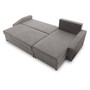Rohová rozkladacia sedacia súprava HEWLET PLUS Hnedá - galéria #18