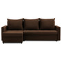 Rohová rozkladacia sedacia súprava VERONA model 2 Hnedá - galéria #3