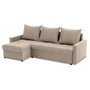 Rohová rozkladacia sedacia súprava VERONA Béžová - galéria #2
