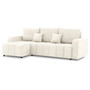 Rohová rozkladacia sedacia súprava Modena II Krémová - galéria #3
