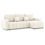 Rohová rozkladacia sedacia súprava Modena II Krémová - galéria #2