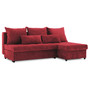 Rohová rozkladacia sedacia súprava VENEZIA model 2 Červená - galéria #2